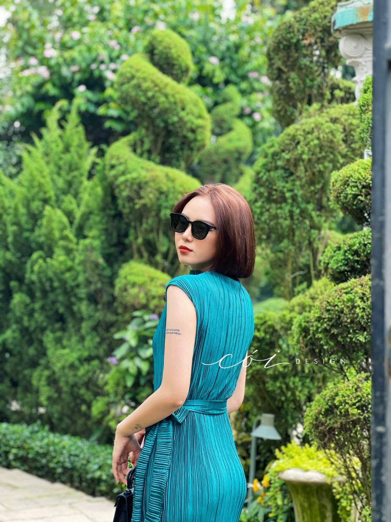 Đầm dập ly Cói Design (new)