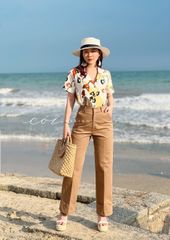 Quần kaki lật lai Cói Design