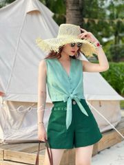 Quần short linen TT Cói Design