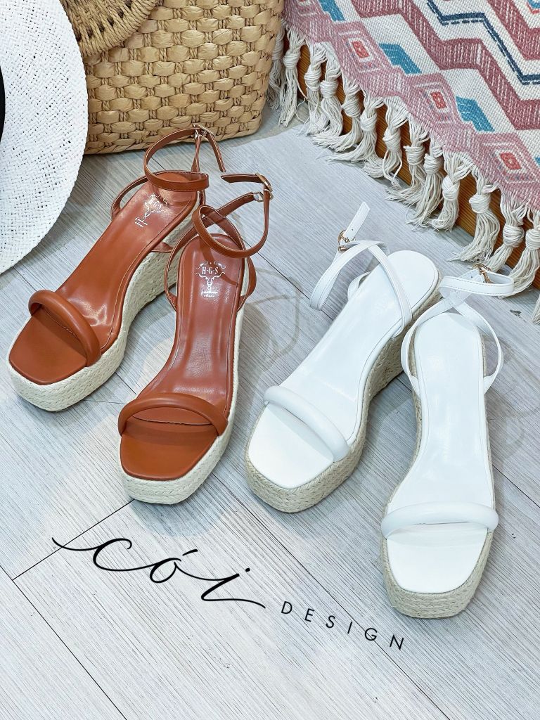 Giày Cói đế xuồng