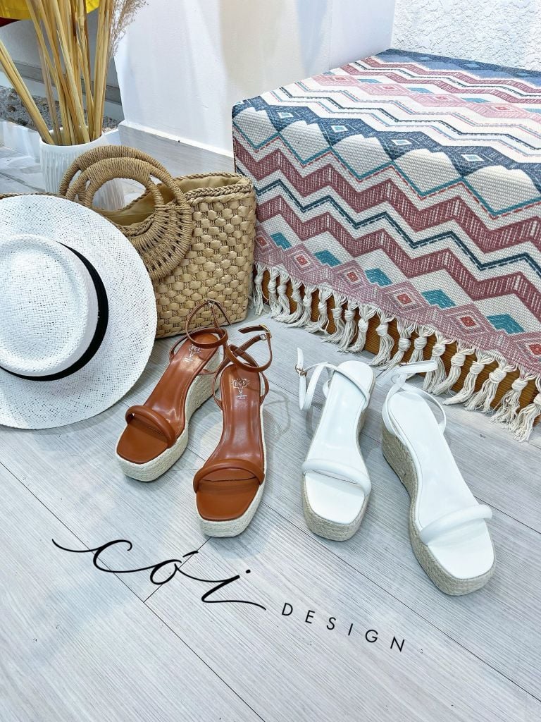 Giày Cói đế xuồng