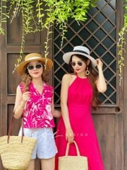 Đầm yếm Linen tưng premium Cói Design