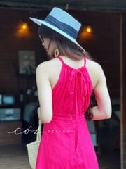 Đầm yếm Linen tưng premium Cói Design