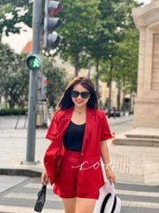 Áo blazer tay ngắn Cói Design
