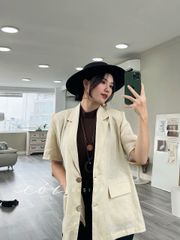 Áo blazer tay ngắn Cói Design