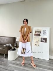 Áo blazer tay ngắn Cói Design