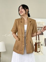 Áo blazer tay ngắn Cói Design