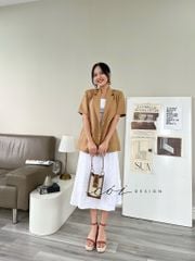 Áo blazer tay ngắn Cói Design