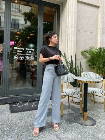 Quần suông gold cao cấp Cói Design