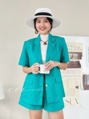 Áo blazer tay ngắn Cói Design