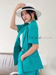 Áo blazer tay ngắn Cói Design