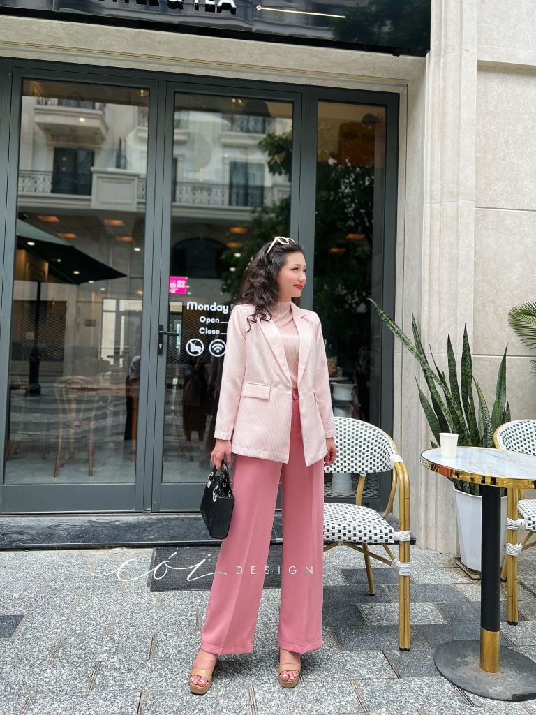 Áo blazer chất gold Cói Design