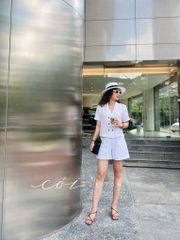 Áo danton 2 hàng nút Linen tưng premium Cói Design