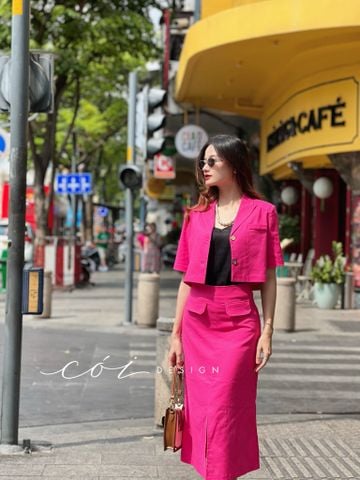 Áo 2 dây cổ tròn linen hàn Cói Design