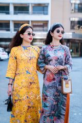 Áo Dài Sắc Xuân Bên Thềm Cói Design
