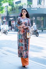 Áo Dài Sắc Xuân Bên Thềm Cói Design