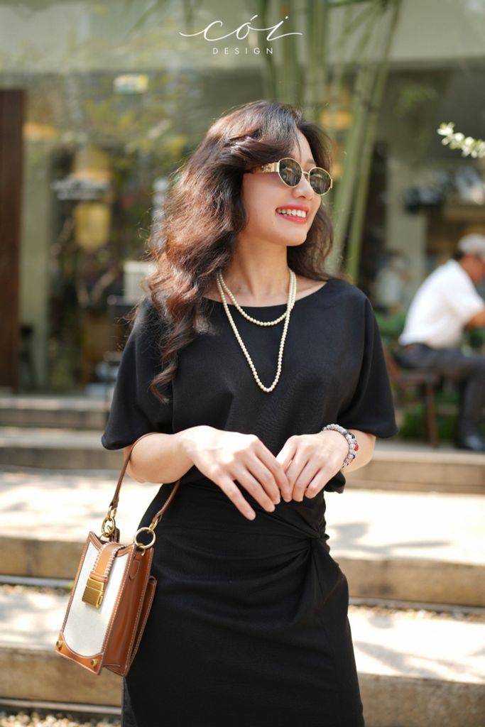 Áo cổ thuyền linen hàn Cói Design