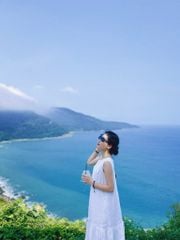 Đầm suông maxi linen tưng premium Cói Design