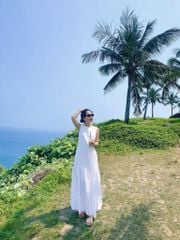 Đầm suông maxi linen tưng premium Cói Design