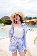 Set sơ mi linen hàn Cói Design