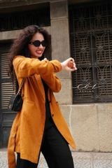 Áo blazer tay dài linen Cói Design