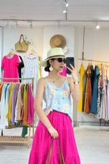 Áo 2 dây đan chéo Linen hàn Cói Design
