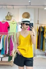 Áo 2 dây đan chéo Linen hàn Cói Design