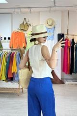 Quần suông linen tưng premium Cói Design