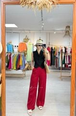 Quần suông linen tưng premium Cói Design