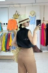 Quần suông linen tưng premium Cói Design