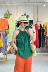 Quần suông linen tưng premium Cói Design