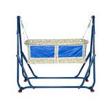  Ngọc Hoàng - Nguyên bộ khung võng đa năng (Blue) kèm nôi em bé 