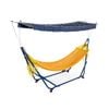 Ngọc Hoàng - Khung võng xếp đa năng (Blue) kèm lưới võng (Yellow) và mái che
