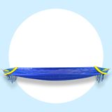  Ngọc Hoàng - Lưới võng cỡ đại chống lật cao cấp siêu to dài 2m4 (Xanh Dương) 