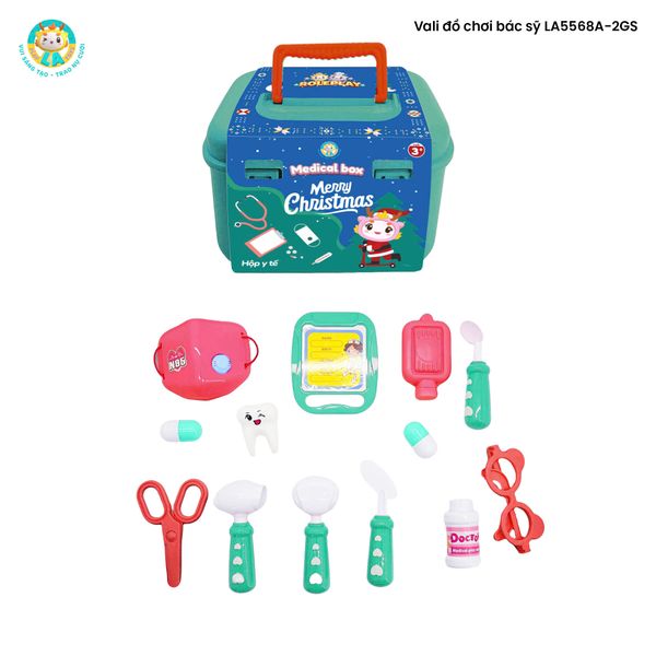  [LAToys] Đồ chơi valy bác sĩ nhỏ 