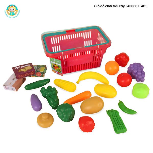  [LAToys] Đồ chơi giỏ rau củ 