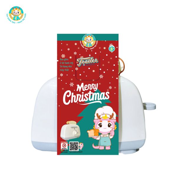  [LAToys] Đồ chơi máy nướng bánh mình (dùng pin) 