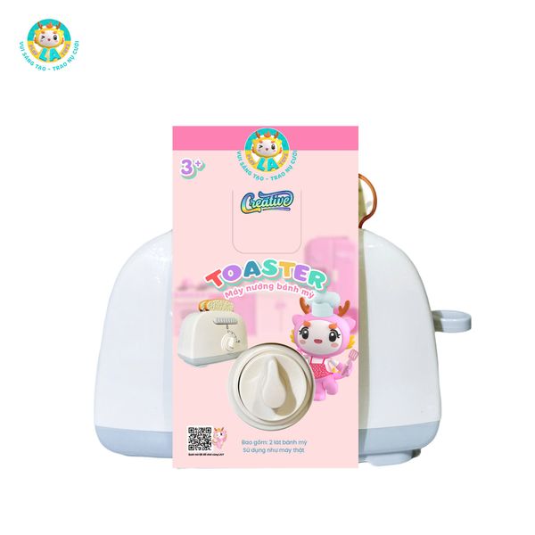  [LAToys] Đồ chơi máy nướng bánh mình (dùng pin) 