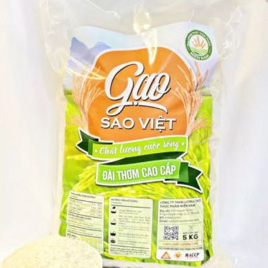  Gạo Đài Thơm Cao Cấp (Bịch 5kg) - Gạo Sao Việt 