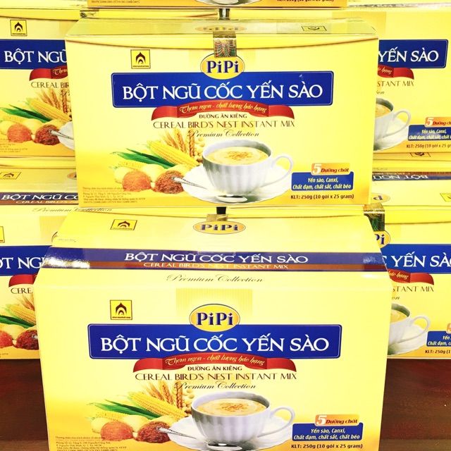  Bột Ngũ Cốc Yến Sào Pipi 