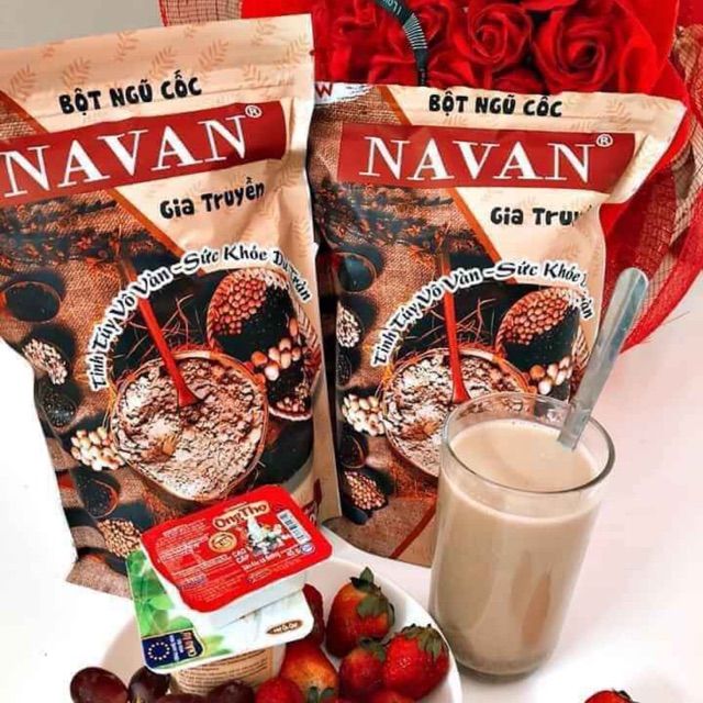  Bột Ngũ Cốc Gia Truyền Navan 800g 