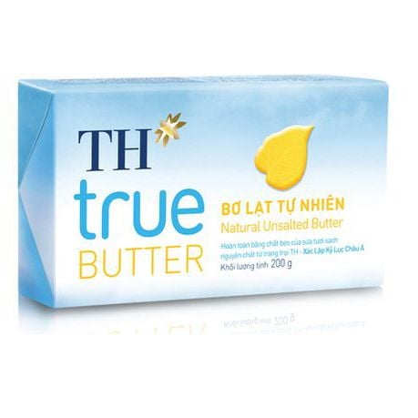  200g Bơ lạt tự nhiên TH TRUE MILK 