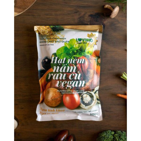  HẠT NÊM RAU CỦ VEGAN 