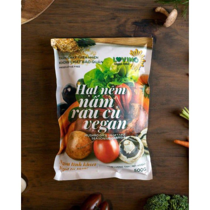  HẠT NÊM RAU CỦ VEGAN 