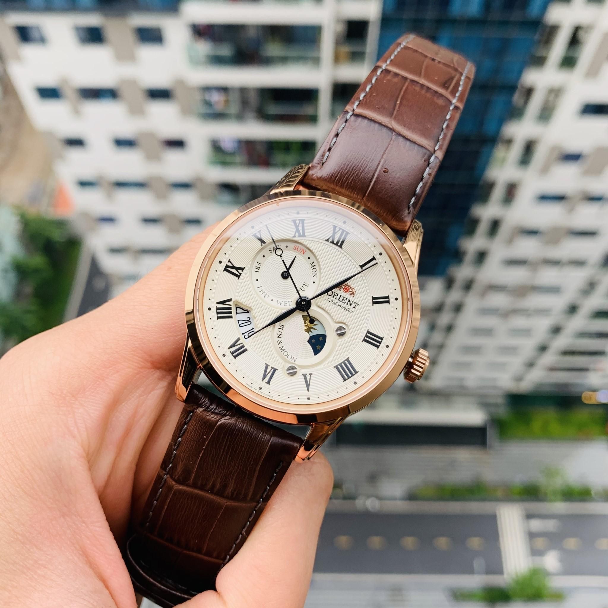 Orient Sun \u0026 Moon Gen 3 RoseGold AK00001Y – BM WATCH