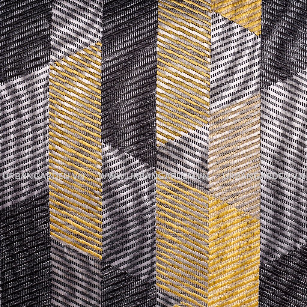  Gối LQID Chevron Yellow 