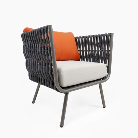 Bộ Sofa ngoài trời QUEENIE - Đen