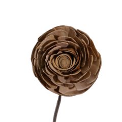  Hoa Khô Brown Jumbo Rose (8 Cm) 