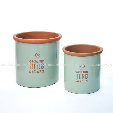 Chậu Cây Gốm Herb