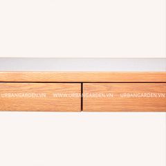  Bàn Làm Việc Chữ Nhật Gỗ Sồi Oslo 1M4 